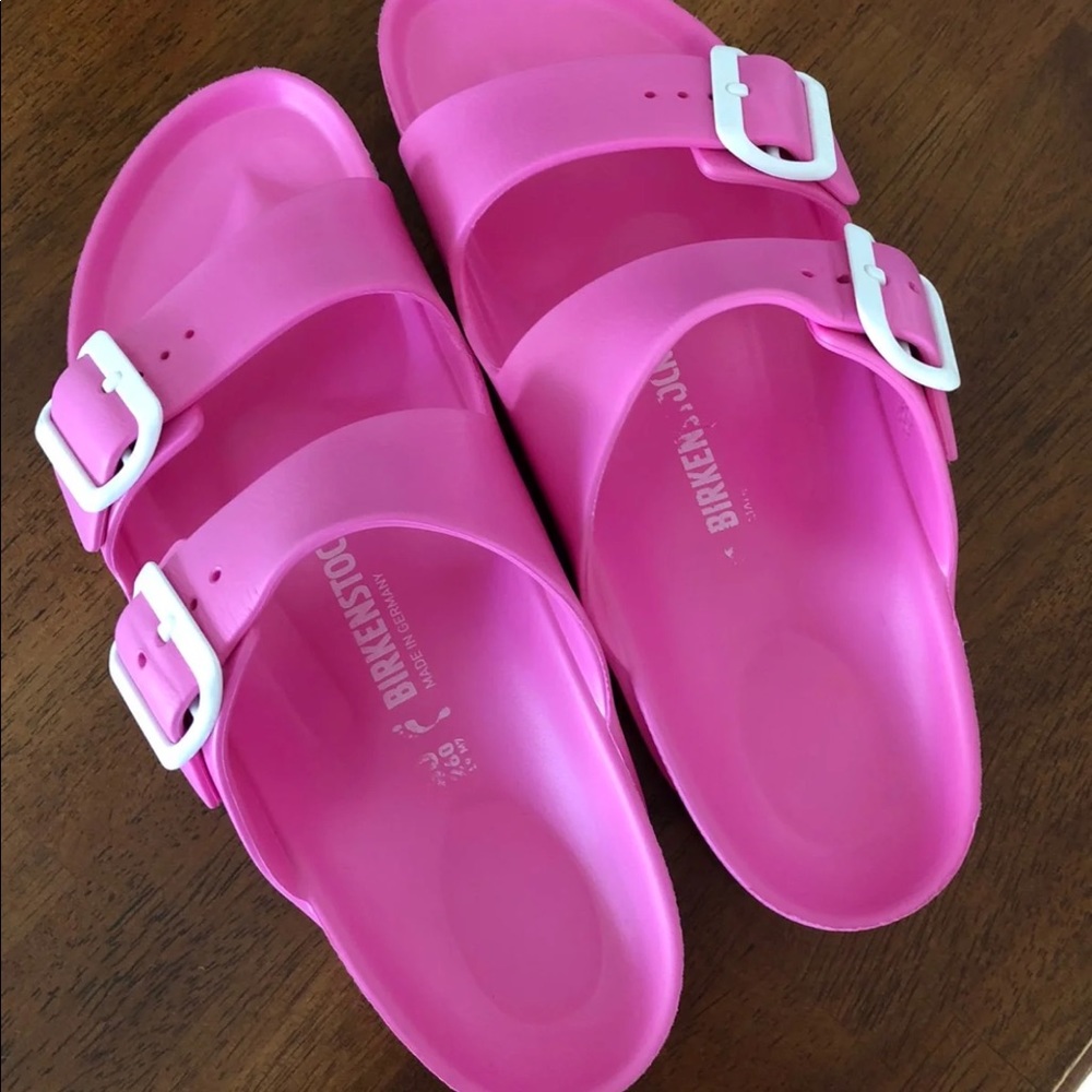 Pink Birkenstocks